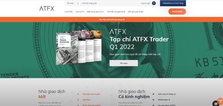 ATFX là sàn giao dịch Forex và CFD uy tín