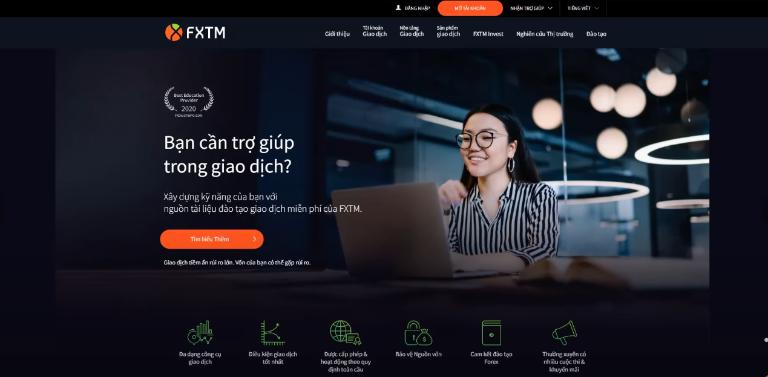 Sàn Forex FXTM là sàn môi giới và giao dịch ngoại hối uy tín